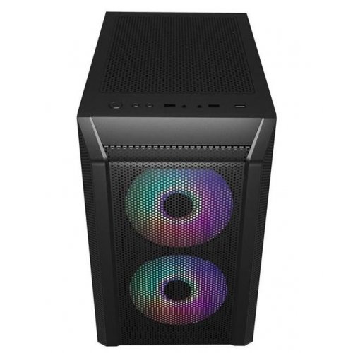 Корпус 1stPlayer D3-3F2-PLUS без БЖ Black (Відновлено продавцем, 879212) купити в Україні: Київ, Львів, Хмельницький, Тернопіль, Івано-Франківськ | Перевірка сумісності, низька ціна, відгуки, характеристики від TELEMART фото