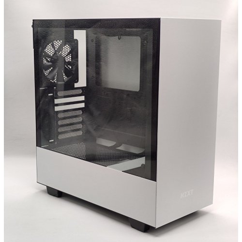 Корпус NZXT H510 Tempered Glass (CA-H510B-W1) Matte Black/White (Восстановлено продавцом, 879229) купить в Украине: Киев, Днепр, Харьков, Одесса  | Проверка совместимости, низкая цена, отзывы, характеристики от TELEMART фото