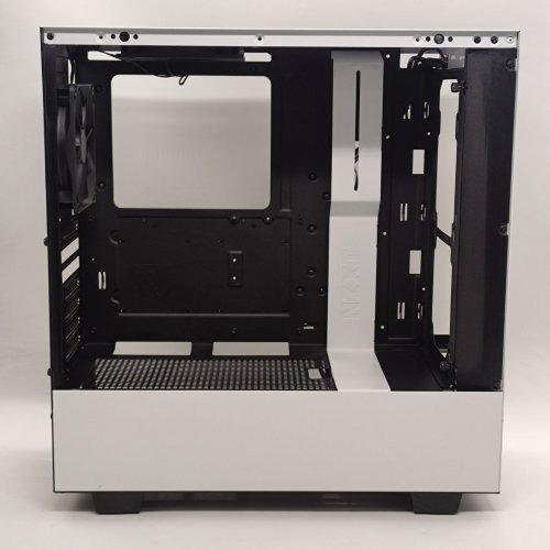 Корпус NZXT H510 Tempered Glass (CA-H510B-W1) Matte Black/White (Восстановлено продавцом, 879229) купить в Украине: Киев, Днепр, Харьков, Одесса  | Проверка совместимости, низкая цена, отзывы, характеристики от TELEMART фото