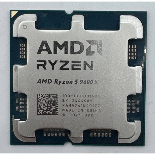 Процесор AMD Ryzen 5 9600X 3.9(5.4)GHz 32MB sAM5 Tray (100-000001405) (Відновлено продавцем, 879296) купити в Україні: Київ, Львів, Хмельницький, Тернопіль, Івано-Франківськ | Перевірка сумісності, низька ціна, відгуки, характеристики від TELEMART фото
