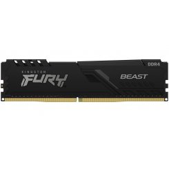 Озу Kingston DDR4 16GB 3200Mhz FURY Beast Black (KF432C16BB1/16) (Восстановлено продавцом, 879298)