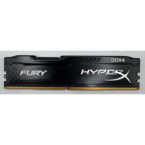 Озу Kingston DDR4 8GB 2133Mhz HyperX FURY Black (HX421C14FB2/8) (Восстановлено продавцом, 879307) купить в Украине: Киев, Днепр, Харьков, Одесса  | Проверка совместимости, низкая цена, отзывы, характеристики от TELEMART фото
