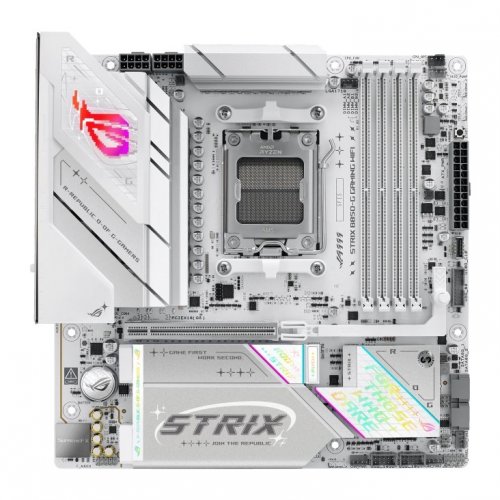 Материнская плата Asus ROG STRIX B850-G GAMING WIFI (sAM5, AMD B850) (Состояние нового, 879318) купить в Украине: Киев, Днепр, Харьков, Одесса  | Проверка совместимости, низкая цена, отзывы, характеристики от TELEMART фото