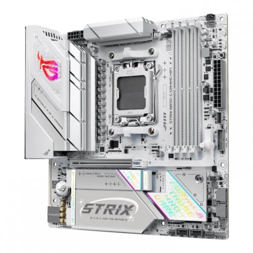 Материнская плата Asus ROG STRIX B850-G GAMING WIFI (sAM5, AMD B850) (Состояние нового, 879318) купить в Украине: Киев, Днепр, Харьков, Одесса  | Проверка совместимости, низкая цена, отзывы, характеристики от TELEMART фото