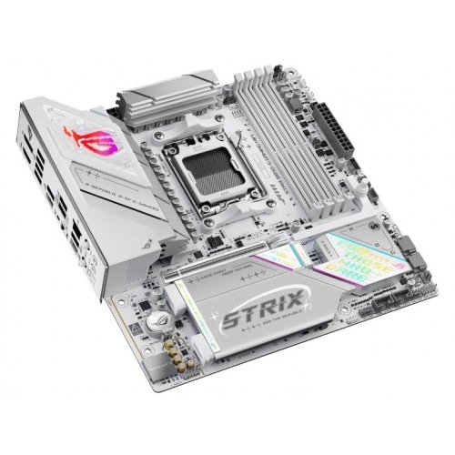 Материнская плата Asus ROG STRIX B850-G GAMING WIFI (sAM5, AMD B850) (Состояние нового, 879318) купить в Украине: Киев, Днепр, Харьков, Одесса  | Проверка совместимости, низкая цена, отзывы, характеристики от TELEMART фото