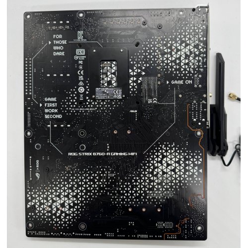Материнская плата Asus ROG STRIX B760-A GAMING WIFI (s1700, Intel B760) (Восстановлено продавцом, 879325) купить в Украине: Киев, Днепр, Харьков, Одесса  | Проверка совместимости, низкая цена, отзывы, характеристики от TELEMART фото
