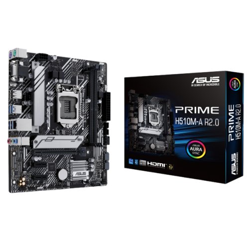 Материнская плата Asus PRIME H510M-A R2.0 (s1200, Intel H470) (Восстановлено продавцом, 879329) купить в Украине: Киев, Днепр, Харьков, Одесса  | Проверка совместимости, низкая цена, отзывы, характеристики от TELEMART фото