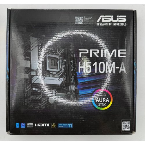 Материнская плата Asus PRIME H510M-A R2.0 (s1200, Intel H470) (Восстановлено продавцом, 879329) купить в Украине: Киев, Днепр, Харьков, Одесса  | Проверка совместимости, низкая цена, отзывы, характеристики от TELEMART фото