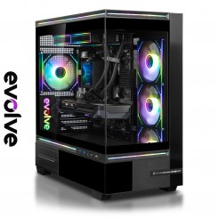 Игровой ПК EVOLVE OptiPart Vision Pro (EVOP-VSNR750FN506-D532S1TBK) Black / AMD Ryzen 5 7500F (3.7-5.0), 6 ядер / NVIDIA GeForce RTX 5060 / 32 ГБ (DDR5) / 1024 ГБ (SSD)