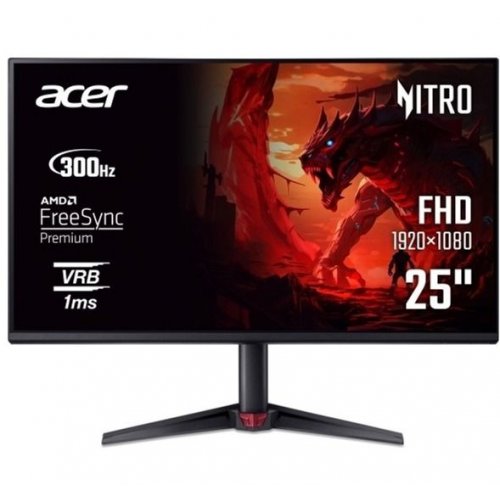 Монитор Acer 24.5" Nitro VG250QF3bmiipx (UM.KV0EE.301) Black купить в Украине: Киев, Днепр, Харьков, Одесса  | Низкая цена, отзывы, характеристики от TELEMART фото