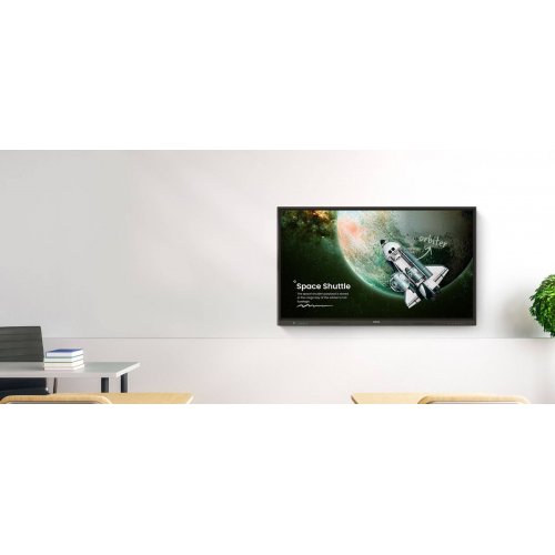 Информационная панель BenQ 86" RE8604A (9H.FAPTK.DE4) Black купить в Украине: Киев, Днепр, Харьков, Одесса  | Низкая цена, отзывы, характеристики от TELEMART фото