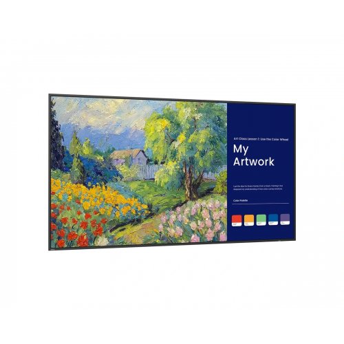 Информационная панель BenQ 75" SL7504 (9H.S3NTB.DE2) Black купить в Украине: Киев, Днепр, Харьков, Одесса  | Низкая цена, отзывы, характеристики от TELEMART фото