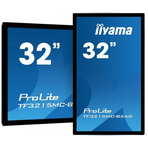 Информационная панель Iiyama 31.5" ProLite TF3215MC-B2AG Black купить в Украине: Киев, Днепр, Харьков, Одесса  | Низкая цена, отзывы, характеристики от TELEMART фото