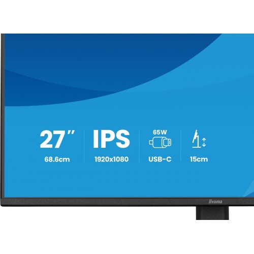 Монітор Iiyama 27" ProLite XB2797HSN-B1 Black купити в Україні: Київ, Львів, Хмельницький, Тернопіль, Івано-Франківськ | Низька ціна, відгуки, характеристики від TELEMART фото