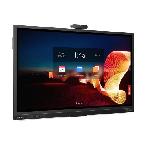 Информационная панель Lenovo 65" ThinkVision T65 (62F2WA1CEK) Raven Black купить в Украине: Киев, Днепр, Харьков, Одесса  | Низкая цена, отзывы, характеристики от TELEMART фото