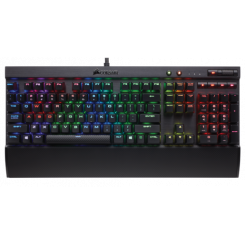 Клавіатура Corsair K70 RGB RAPIDFIRE Mechanical Gaming CHERRY MX Speed RGB (CH-9101014-RU) Black