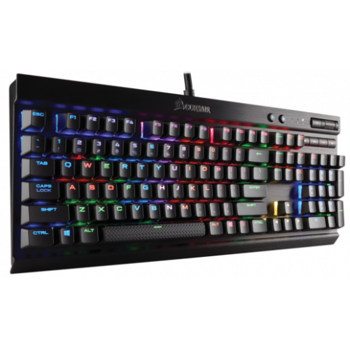 Клавіатура Corsair K70 RGB RAPIDFIRE Mechanical Gaming CHERRY MX Speed RGB (CH-9101014-RU) Black купити в Україні | Telemart фото