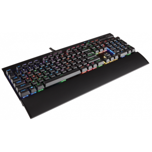 Клавіатура Corsair K70 RGB RAPIDFIRE Mechanical Gaming CHERRY MX Speed RGB (CH-9101014-RU) Black купити в Україні | Telemart фото