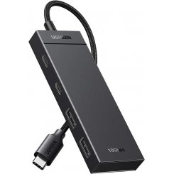 USB-хаб Ugreen CM806 USB Type-C 4 in 1 (35583) Black