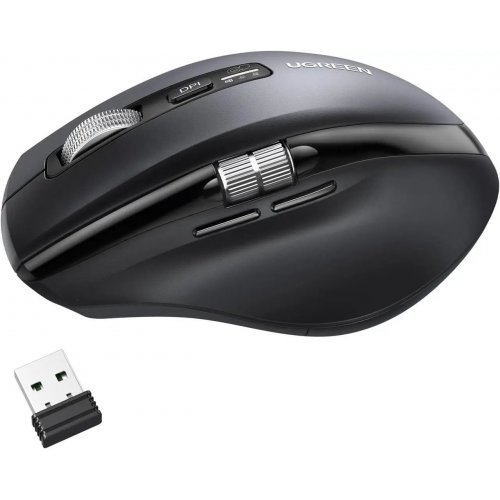 Мышка Ugreen M751 Wireless (45792) Black купить в Украине: Киев, Днепр, Харьков, Одесса  | Низкая цена, отзывы, характеристики от TELEMART фото