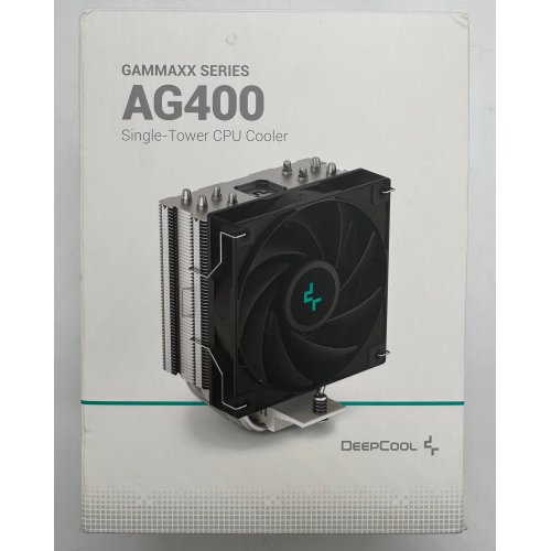 Кулер Deepcool AG400 (R-AG400-BKNNMN-G-1) (Восстановлено продавцом, 879652) купить в Украине: Киев, Днепр, Харьков, Одесса  | Проверка совместимости, низкая цена, отзывы, характеристики от TELEMART фото