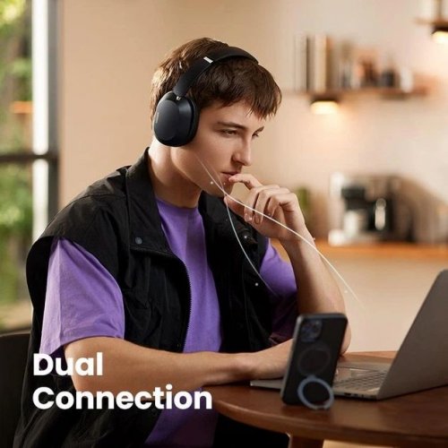 Навушники Ugreen HP203 HiTune Max 5C Bluetooth 5.4 (35758) White купити в Україні: Київ, Львів, Хмельницький, Тернопіль, Івано-Франківськ | Низька ціна, відгуки, характеристики від TELEMART фото