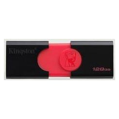 Накопичувач Kingston DataTraveler 106 128GB USB 3.0 (DT106/128GB) Black/Red