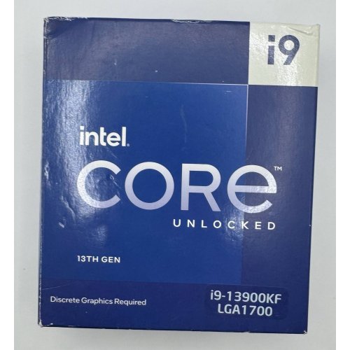 Процессор Intel Core i9-13900KF 3.0(5.8)GHz 36MB s1700 Box (BX8071513900KF) (Восстановлено продавцом, 879843) купить в Украине: Киев, Днепр, Харьков, Одесса  | Проверка совместимости, низкая цена, отзывы, характеристики от TELEMART фото