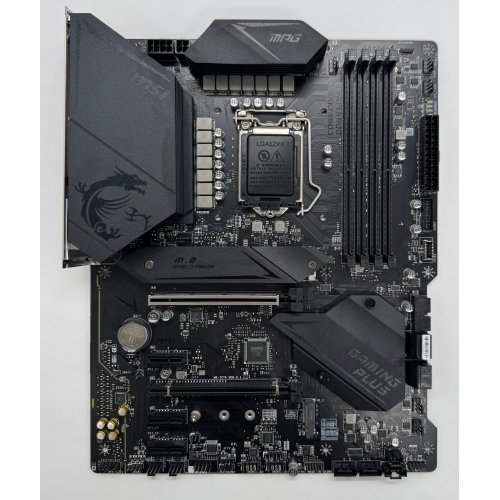 Материнська плата MSI MPG Z490 GAMING PLUS (s1200, Intel Z490) (Відновлено продавцем, 879852) купити в Україні: Київ, Львів, Хмельницький, Тернопіль, Івано-Франківськ | Перевірка сумісності, низька ціна, відгуки, характеристики від TELEMART фото