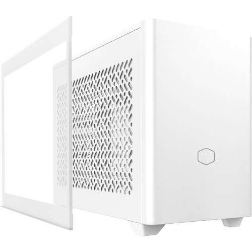 Корпус Cooler Master MasterBox NR200P V2 Tempered Glass без БЖ (NR200PV2-WCNN-S00) White (Відновлено продавцем, 879854) купити в Україні: Київ, Львів, Хмельницький, Тернопіль, Івано-Франківськ | Перевірка сумісності, низька ціна, відгуки, характеристики від TELEMART фото