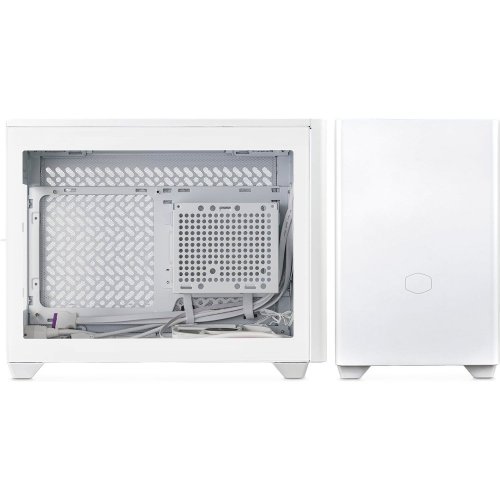 Корпус Cooler Master MasterBox NR200P V2 Tempered Glass без БЖ (NR200PV2-WCNN-S00) White (Відновлено продавцем, 879854) купити в Україні: Київ, Львів, Хмельницький, Тернопіль, Івано-Франківськ | Перевірка сумісності, низька ціна, відгуки, характеристики від TELEMART фото