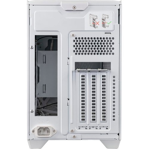Корпус Cooler Master MasterBox NR200P V2 Tempered Glass без БЖ (NR200PV2-WCNN-S00) White (Відновлено продавцем, 879854) купити в Україні: Київ, Львів, Хмельницький, Тернопіль, Івано-Франківськ | Перевірка сумісності, низька ціна, відгуки, характеристики від TELEMART фото