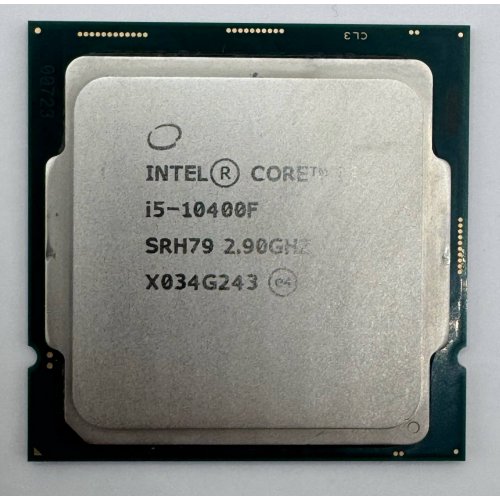 Процессор Intel Core i5-10400F 2.9(4.3)GHz 12MB s1200 Tray (CM8070104290716) (Восстановлено продавцом, 879903) купить в Украине: Киев, Днепр, Харьков, Одесса  | Проверка совместимости, низкая цена, отзывы, характеристики от TELEMART фото