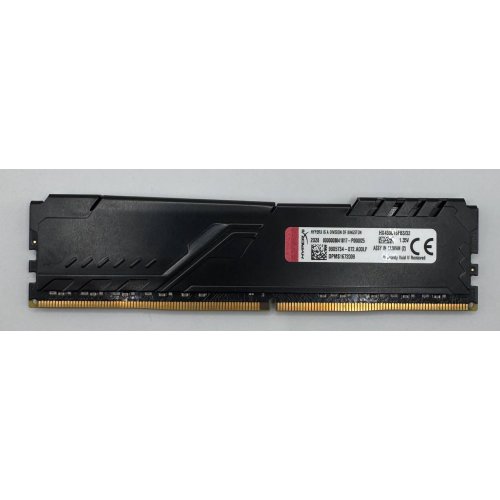 Озу HyperX DDR4 32GB 3000Mhz Fury Black (HX430C16FB3/32) (Восстановлено продавцом, 879905) купить в Украине: Киев, Днепр, Харьков, Одесса  | Проверка совместимости, низкая цена, отзывы, характеристики от TELEMART фото