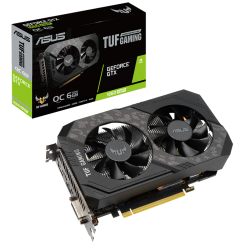 Видеокарта Asus TUF GeForce GTX 1660 SUPER OC 6144MB (TUF-GTX1660S-O6G-GAMING) (Восстановлено продавцом, 879915)