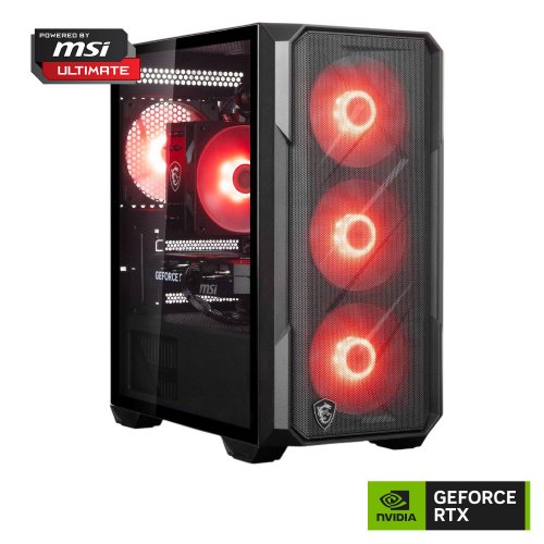Комп'ютер Dragon Lucky Shadow Powered_by MSI (RTX5060TI 16GB + R5 7500F) Black купити в Україні: Київ, Львів, Хмельницький, Тернопіль, Івано-Франківськ | Низька ціна, відгуки, характеристики від TELEMART фото