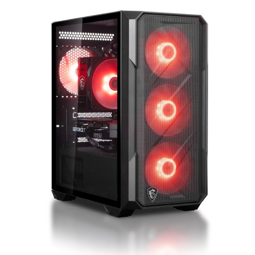 Комп'ютер Dragon Lucky Shadow Powered_by MSI (RTX5060+R5 7500F) Black купити в Україні: Київ, Львів, Хмельницький, Тернопіль, Івано-Франківськ | Низька ціна, відгуки, характеристики від TELEMART фото