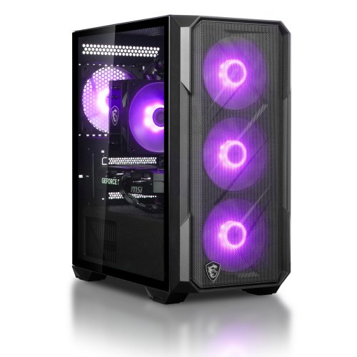 Комп'ютер Dragon Lucky Shadow Powered_by MSI (RTX5060+R5 7500F) Black купити в Україні: Київ, Львів, Хмельницький, Тернопіль, Івано-Франківськ | Низька ціна, відгуки, характеристики від TELEMART фото