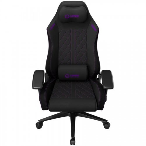 Игровое кресло Lorgar CHA41 (LRG-CHA41-BK-PR) Black купить в Украине: Киев, Днепр, Харьков, Одесса  | Низкая цена, отзывы, характеристики от TELEMART фото