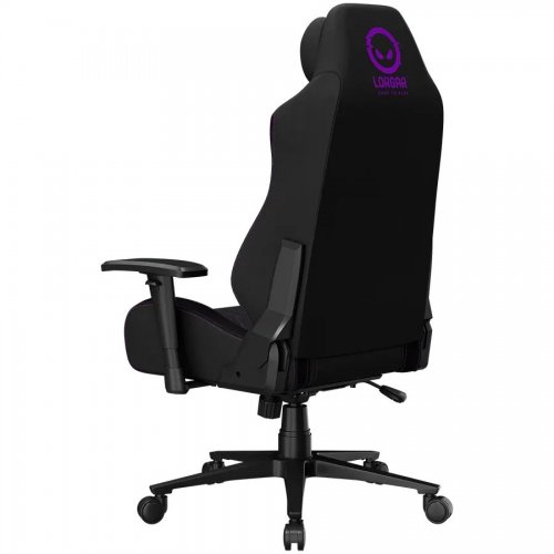 Игровое кресло Lorgar CHA41 (LRG-CHA41-BK-PR) Black купить в Украине: Киев, Днепр, Харьков, Одесса  | Низкая цена, отзывы, характеристики от TELEMART фото