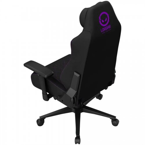 Игровое кресло Lorgar CHA41 (LRG-CHA41-BK-PR) Black купить в Украине: Киев, Днепр, Харьков, Одесса  | Низкая цена, отзывы, характеристики от TELEMART фото