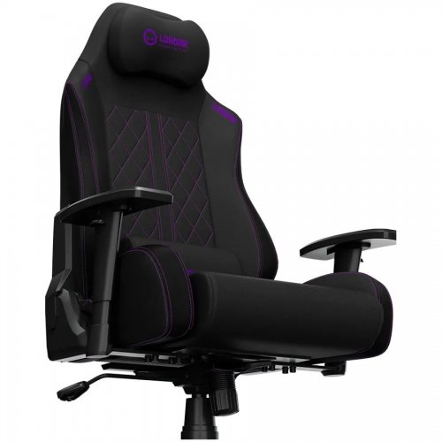 Игровое кресло Lorgar CHA41 (LRG-CHA41-BK-PR) Black купить в Украине: Киев, Днепр, Харьков, Одесса  | Низкая цена, отзывы, характеристики от TELEMART фото