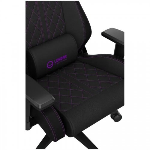 Игровое кресло Lorgar CHA41 (LRG-CHA41-BK-PR) Black купить в Украине: Киев, Днепр, Харьков, Одесса  | Низкая цена, отзывы, характеристики от TELEMART фото