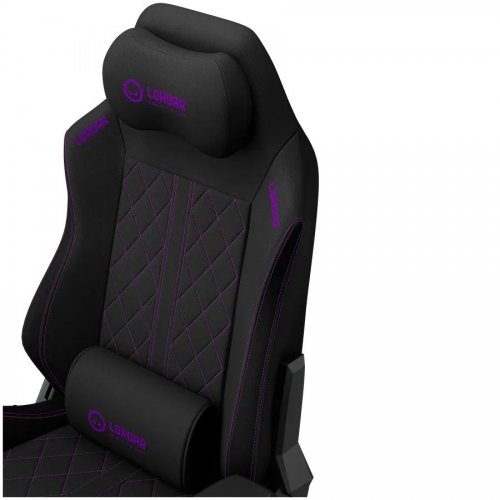 Игровое кресло Lorgar CHA41 (LRG-CHA41-BK-PR) Black купить в Украине: Киев, Днепр, Харьков, Одесса  | Низкая цена, отзывы, характеристики от TELEMART фото