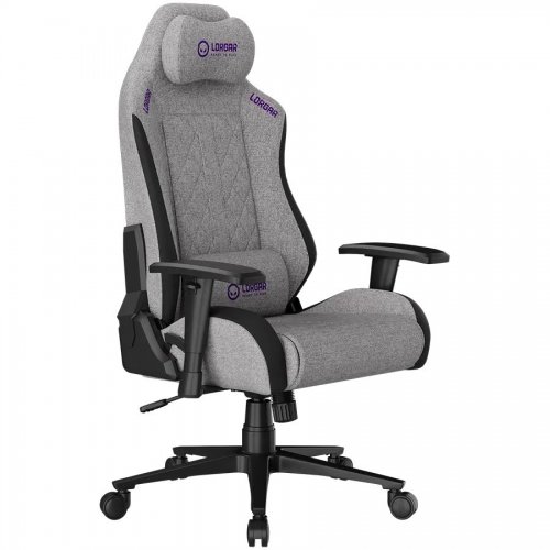 Игровое кресло Lorgar CHA41 (LRG-CHA41-GY) Grey купить в Украине: Киев, Днепр, Харьков, Одесса  | Низкая цена, отзывы, характеристики от TELEMART фото