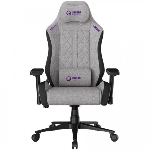 Игровое кресло Lorgar CHA41 (LRG-CHA41-GY) Grey купить в Украине: Киев, Днепр, Харьков, Одесса  | Низкая цена, отзывы, характеристики от TELEMART фото