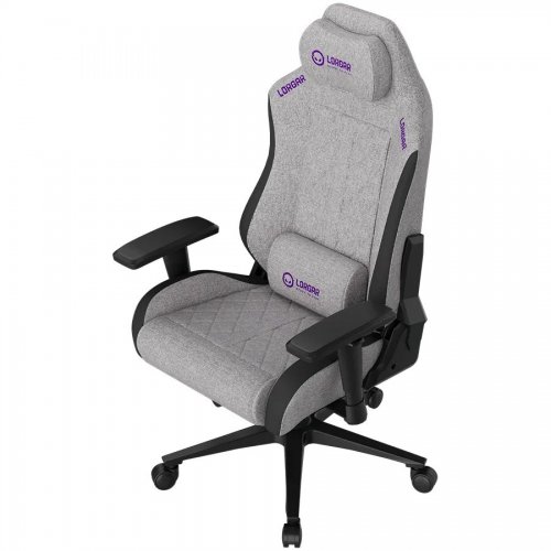 Игровое кресло Lorgar CHA41 (LRG-CHA41-GY) Grey купить в Украине: Киев, Днепр, Харьков, Одесса  | Низкая цена, отзывы, характеристики от TELEMART фото