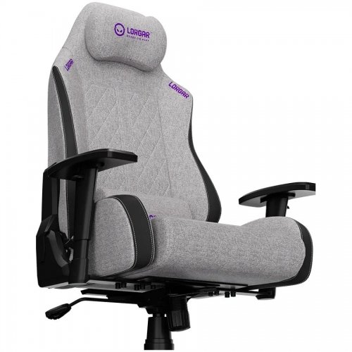 Игровое кресло Lorgar CHA41 (LRG-CHA41-GY) Grey купить в Украине: Киев, Днепр, Харьков, Одесса  | Низкая цена, отзывы, характеристики от TELEMART фото