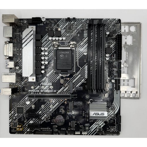 Материнская плата Asus PRIME B460M-A (s1200, Intel B460) (Восстановлено продавцом, 880037) купить в Украине: Киев, Днепр, Харьков, Одесса  | Проверка совместимости, низкая цена, отзывы, характеристики от TELEMART фото