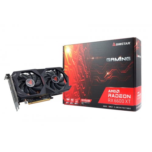 Видеокарта Biostar Radeon RX 6600 XT 8192MB (VA66T6TM81) (Восстановлено продавцом, 880058) купить в Украине: Киев, Днепр, Харьков, Одесса  | Проверка совместимости, низкая цена, отзывы, характеристики от TELEMART фото